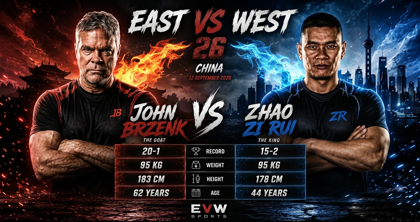 John Brzenk’s comeback vs Zhao Zi Rui: The greatest Armwrestler faces the best in china.